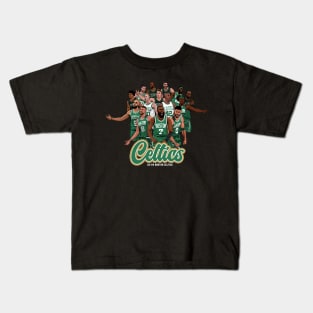 BOSTON CELTICS 2023-24 ROSTER Kids T-Shirt